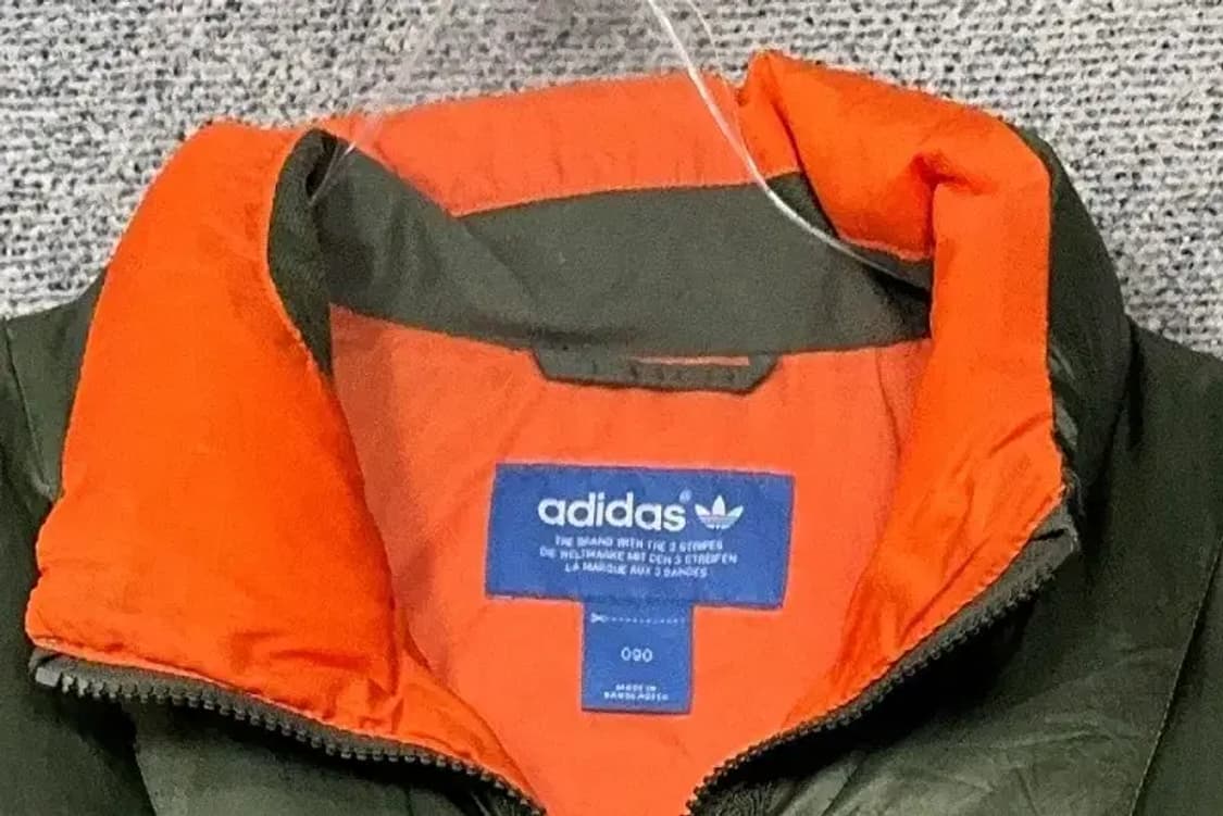 아디다스 카키 y2k 덕다운 패딩 조끼 090 상품이미지5