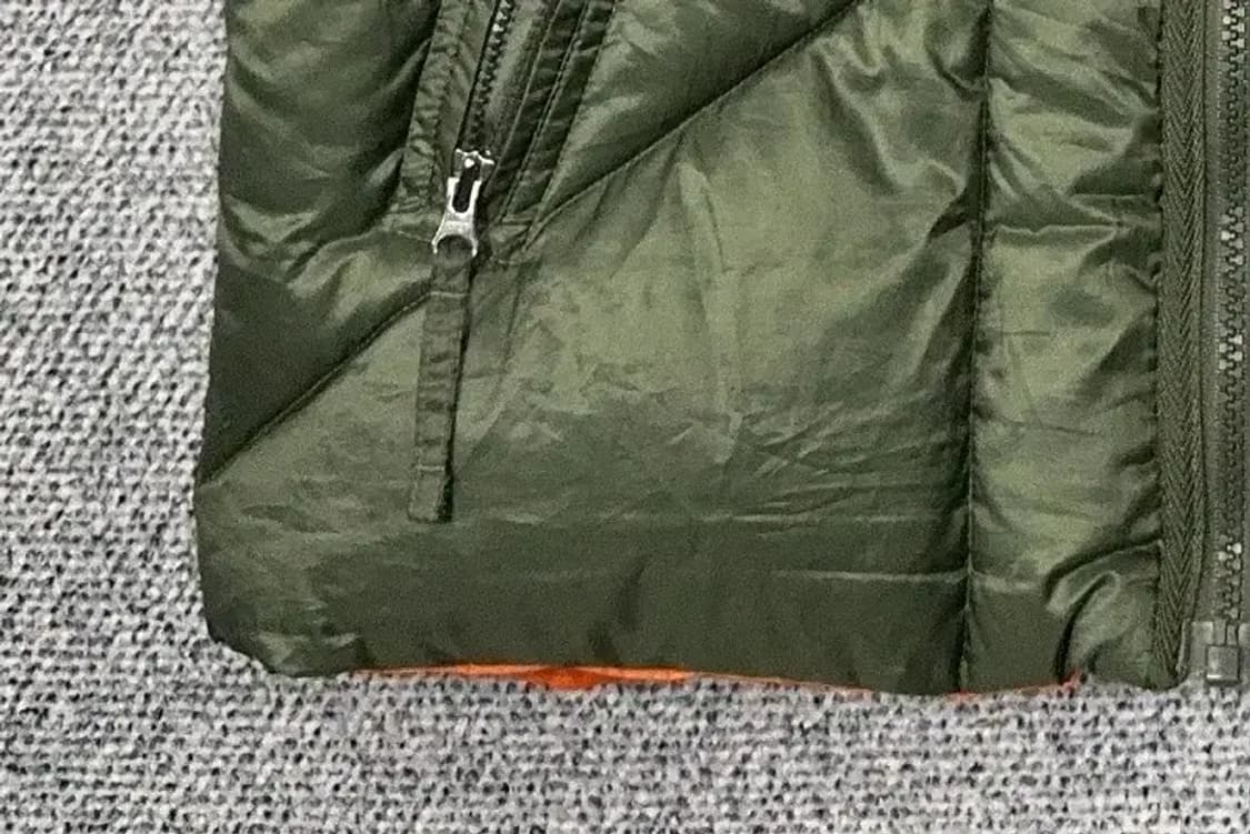 아디다스 카키 y2k 덕다운 패딩 조끼 090 상품이미지6