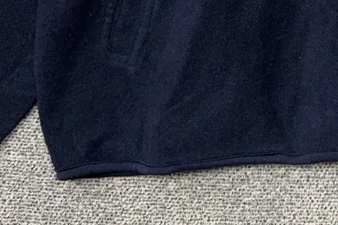 스타터 네이비 오버 사이즈 플리스 반집업 맨투맨 XL 상품이미지6