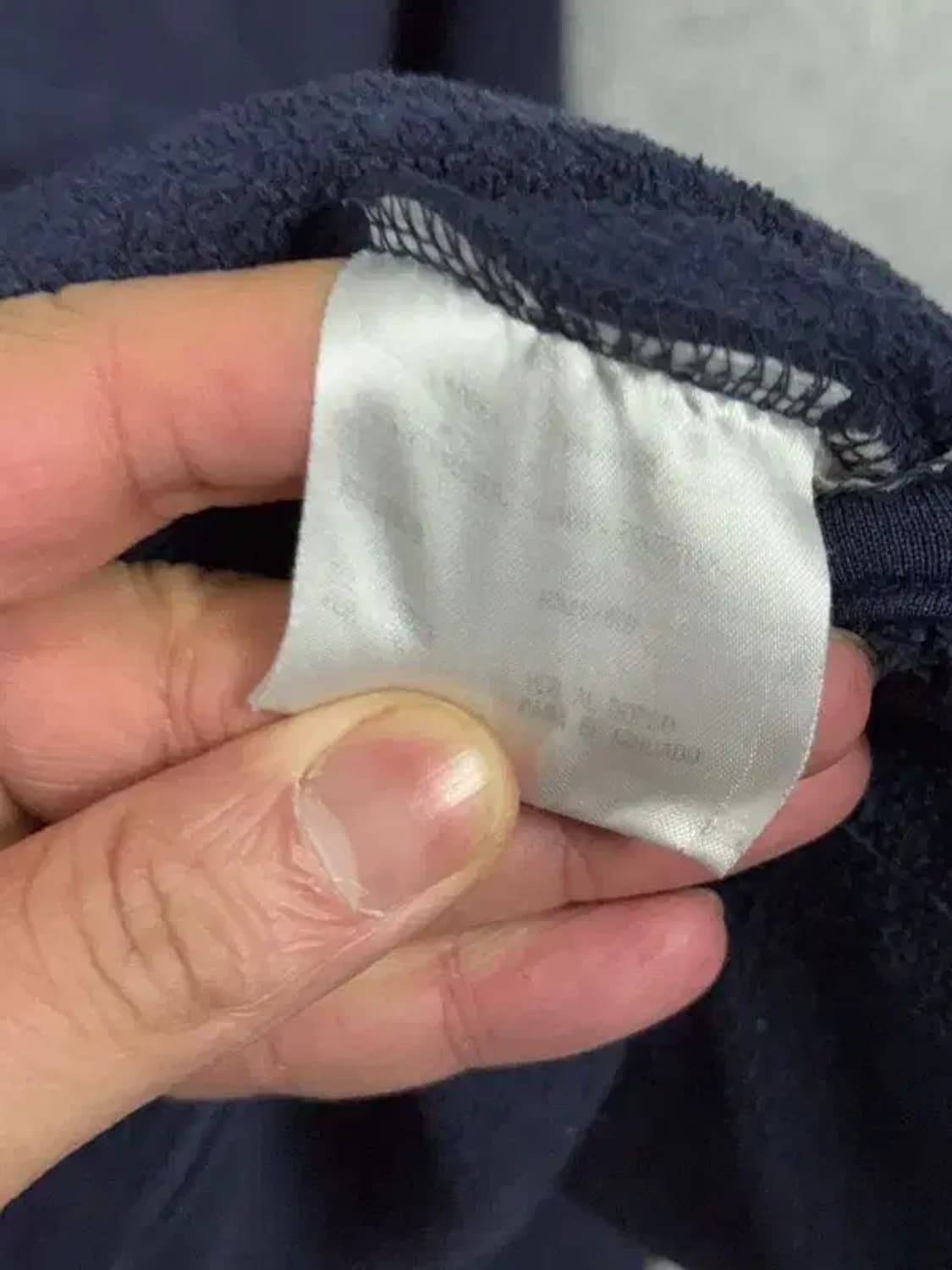 스타터 네이비 오버 사이즈 플리스 반집업 맨투맨 XL 상품이미지9