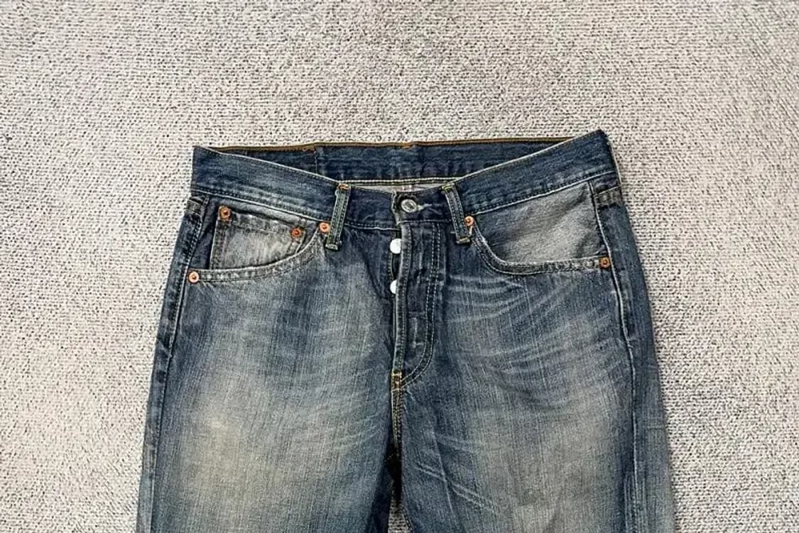 리바이스 501 Y2K 워싱 빈티지 청바지 32 34 상품이미지3