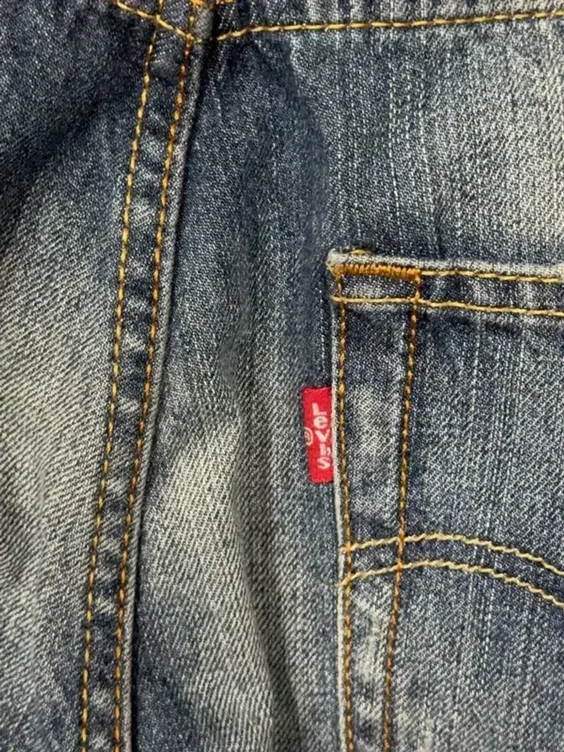 리바이스 501 Y2K 워싱 빈티지 청바지 32 34 상품이미지6
