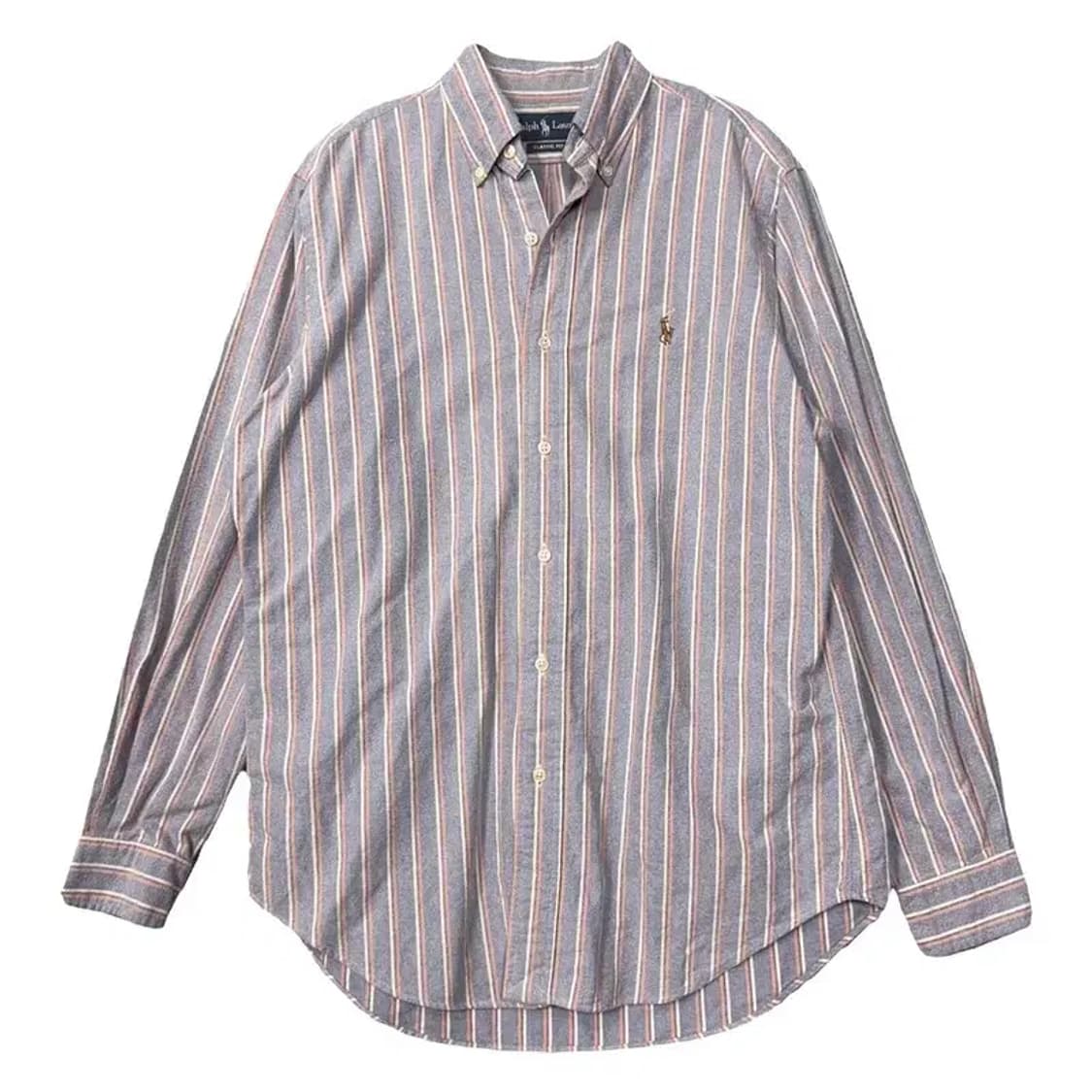 폴로 클래식핏 스트라이프 옥스포드 셔츠 S 상품이미지1