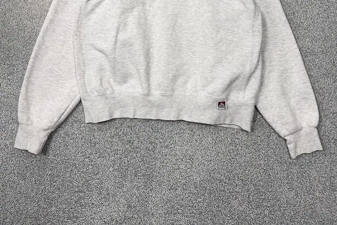 벤데이비스 라이트 그레이 로고 맨투맨 MEDIUM 상품이미지4