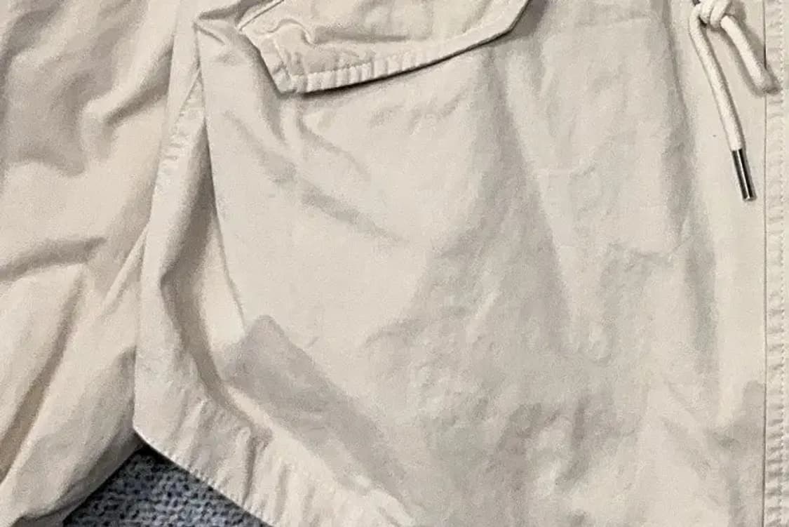 프리즘웍스 크림 나일론 워크 자켓 LARGE 상품이미지6
