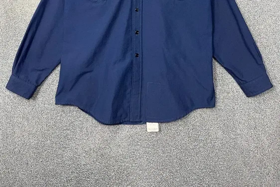 칼하트 네이비 빈티지 워크 셔츠 L/G 상품이미지4