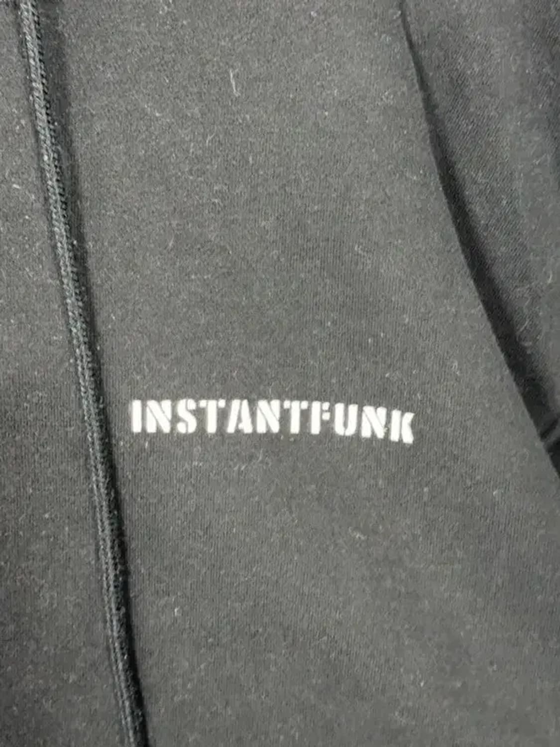 인스턴트 펑크 로고 블랙 스웻 후드티 3 상품이미지7