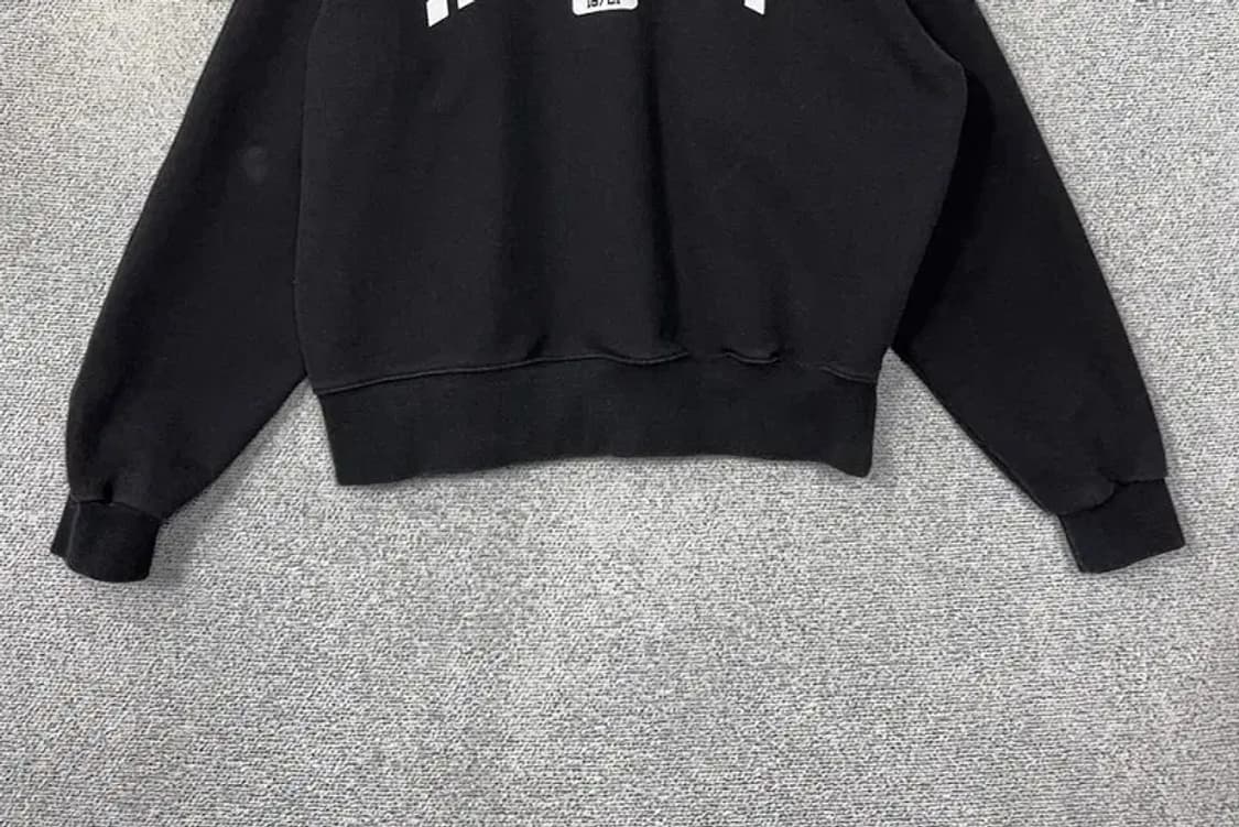 프리즘웍스 프린팅 블랙 스웻셔츠 LARGE 상품이미지4