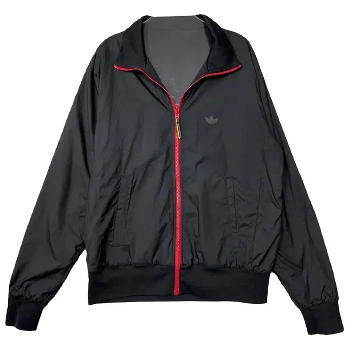 아디다스 패치 양면 흑탭 빈티지 트랙탑 집업 저지 100 상품이미지1