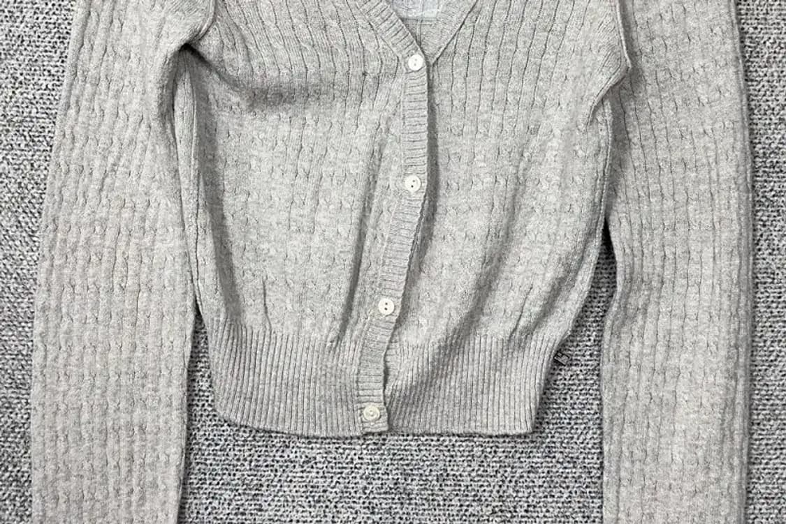 폴로 두산 울 캐시미어 니트 가디건 S 상품이미지4