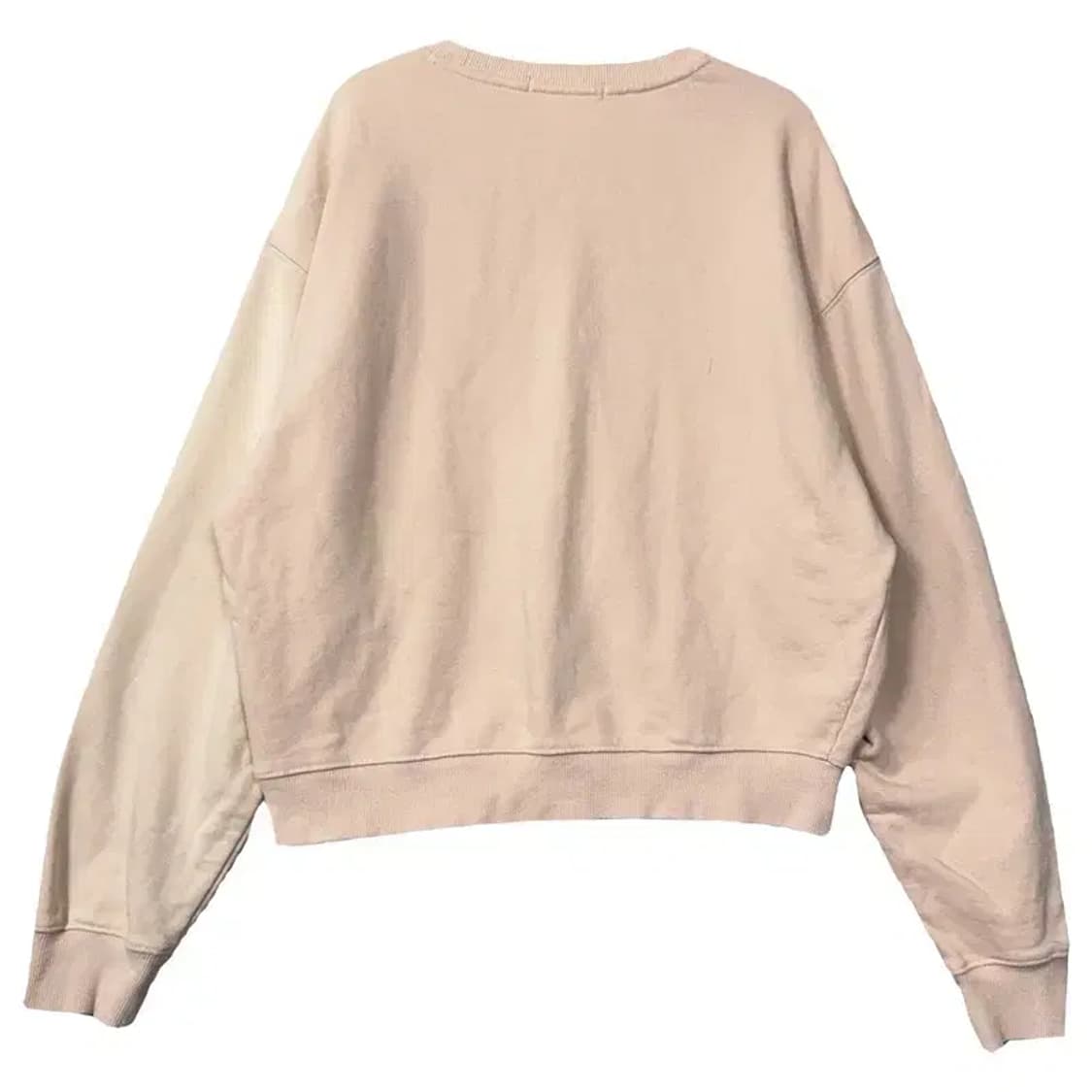 인스턴트 펑크 로고 베이지 맨투맨 1 상품이미지2