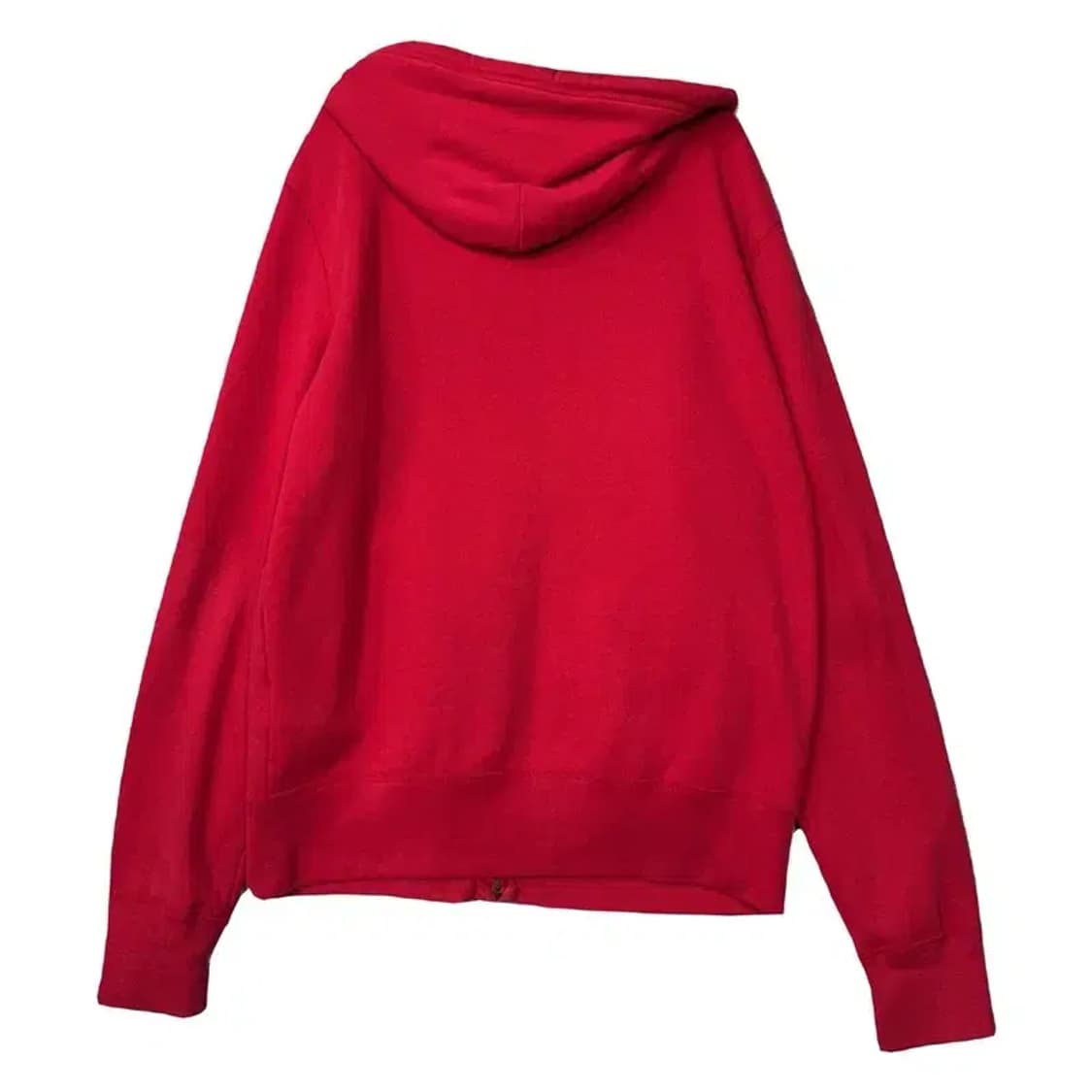 후아유 Y2K 자수 로고 레드 후드 집업 L 상품이미지2