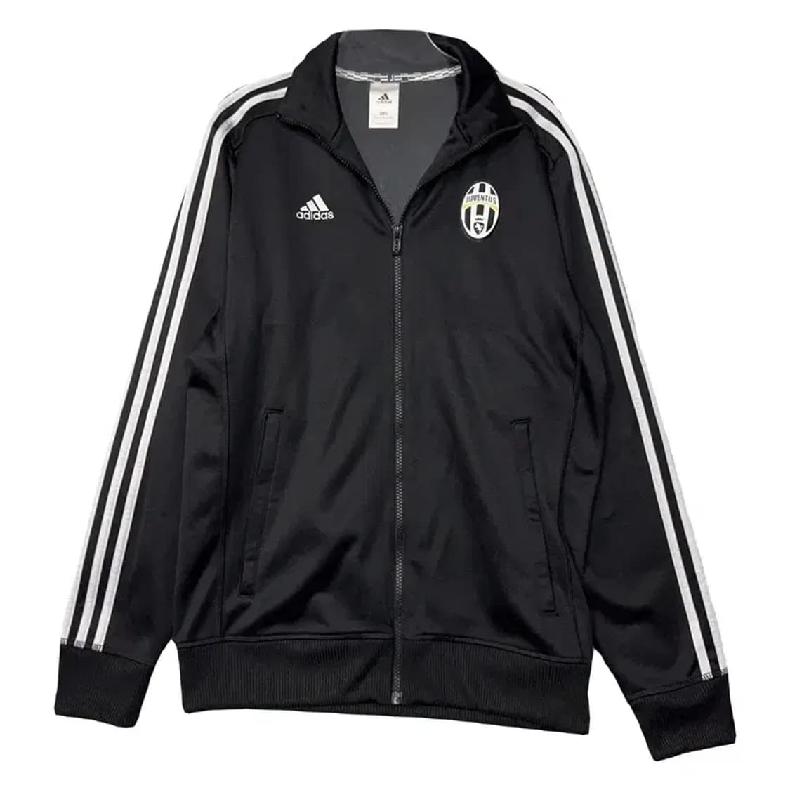 아디다스 유벤투스 검흰 트랙탑 집업 저지 L 상품이미지1