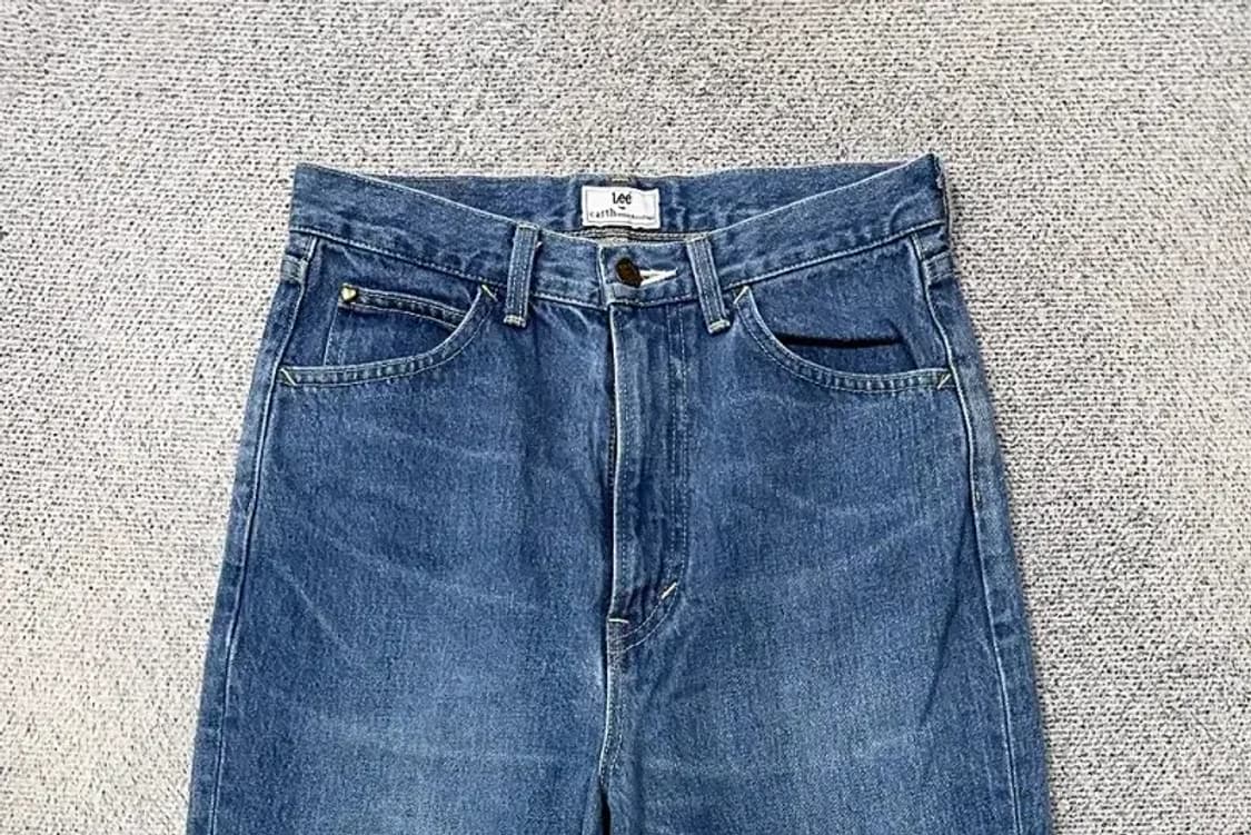 리 하이 웨스트 캐주얼 청바지 M 상품이미지3