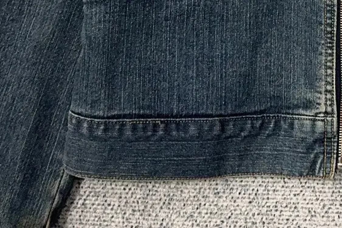 NOTON 빈티지 Y2K 워싱 차이나넥 여성 데님 자켓 M 상품이미지6