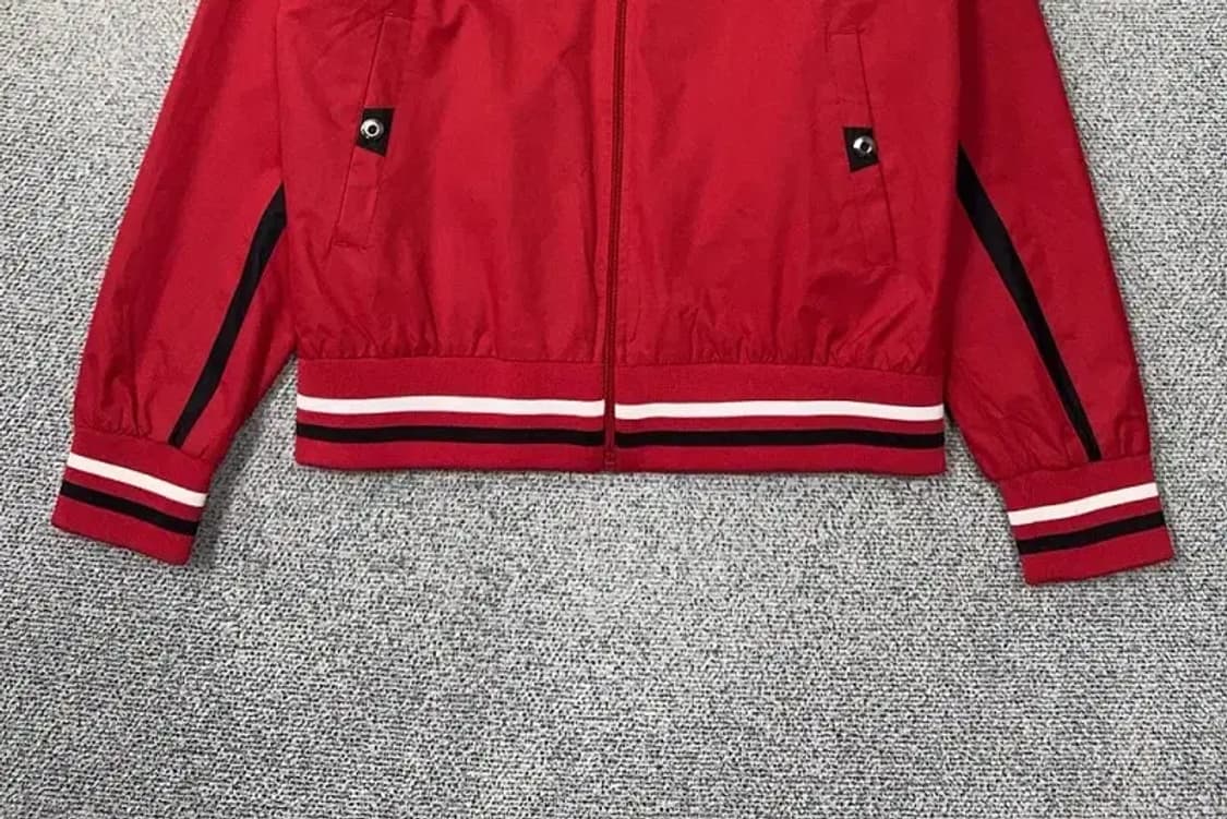 카파 레드 빈티지 집업 저지 L 상품이미지4