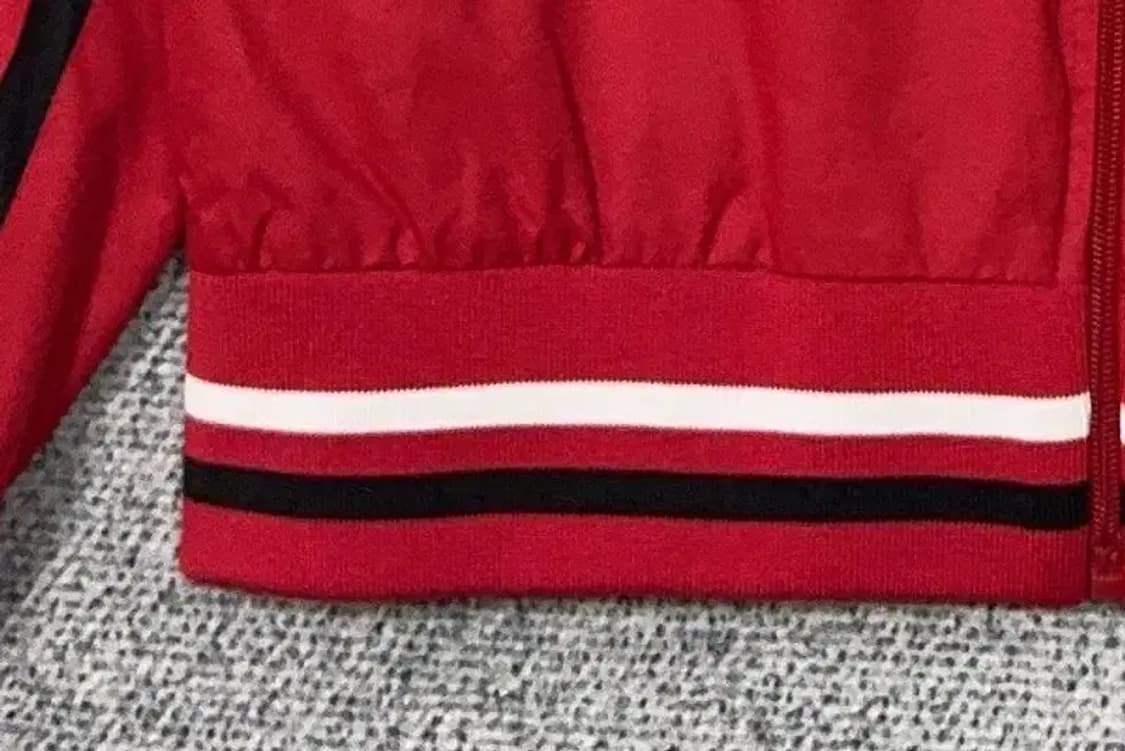 카파 레드 빈티지 집업 저지 L 상품이미지6