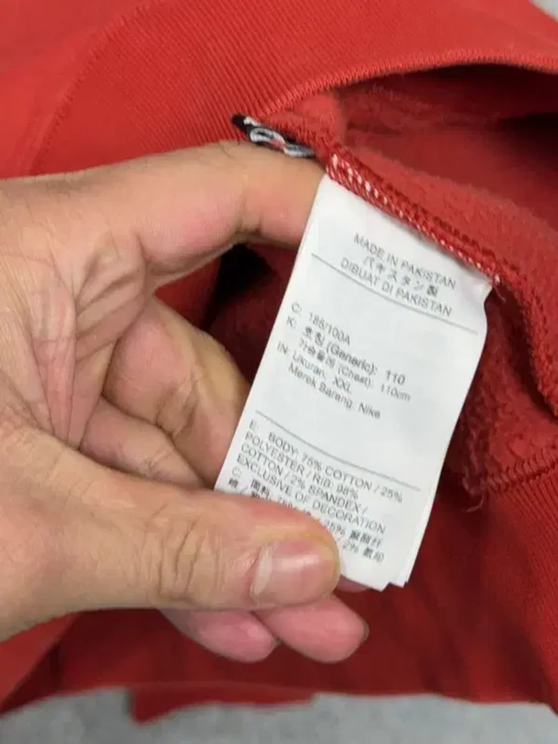 나이키 ACG 써마핏 레드 스웻셔츠 XXL 상품이미지9