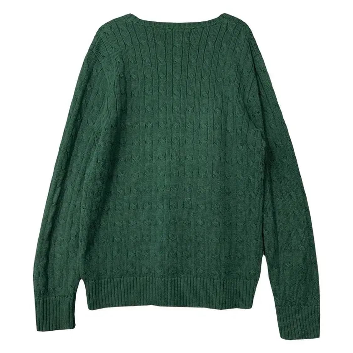 폴로 랄프로렌 그린 꽈배기 니트 L 상품이미지2