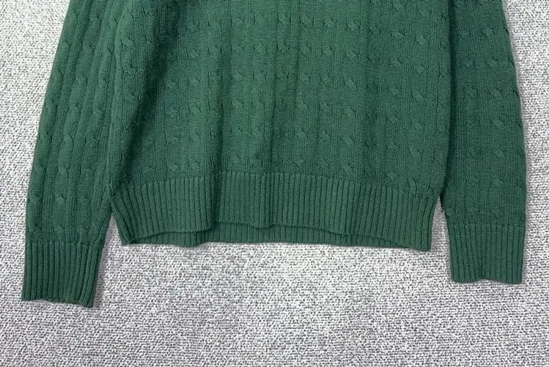폴로 랄프로렌 그린 꽈배기 니트 L 상품이미지4