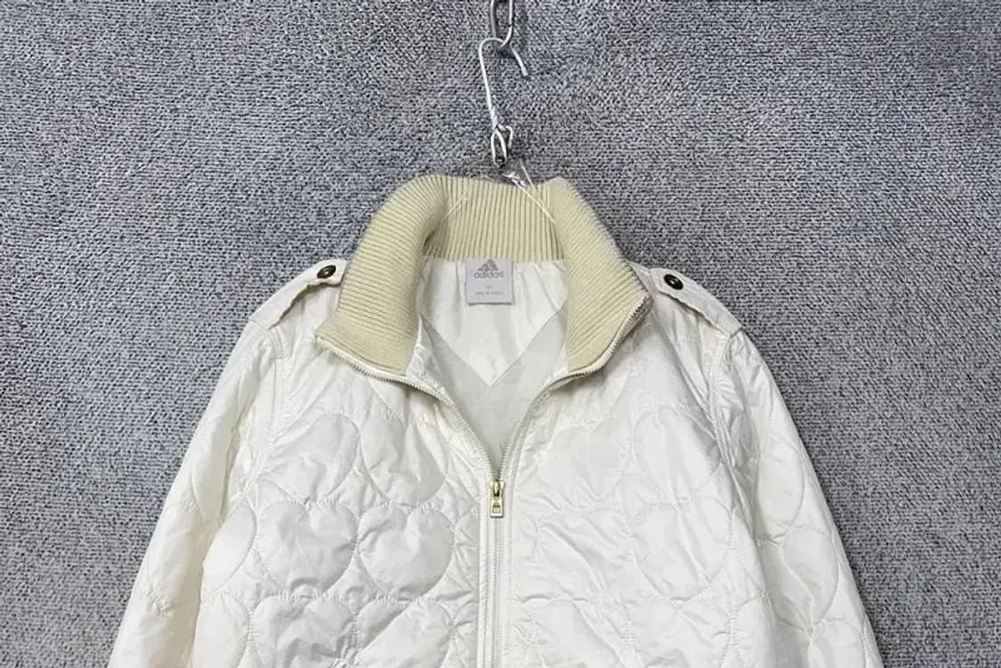 아디다스 화이트 골드 자수 백로고 자켓 95 상품이미지3