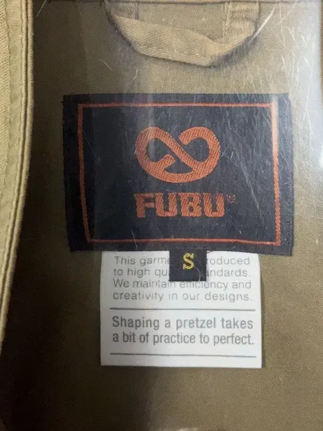 푸부 카키 빈티지 조끼 S 상품이미지10