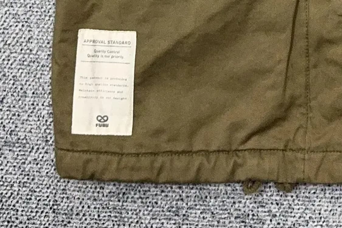 푸부 카키 빈티지 조끼 S 상품이미지6