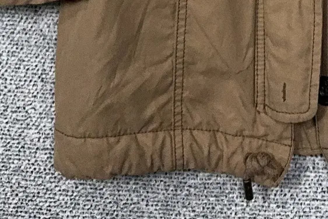 아베크롬비 브라운 양털 빈티지 야상 점퍼 코트 XS 상품이미지6