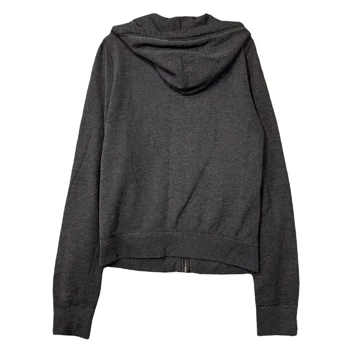 홀리스터 스펠 로고 그레이 y2k 후드 집업 M 상품이미지2