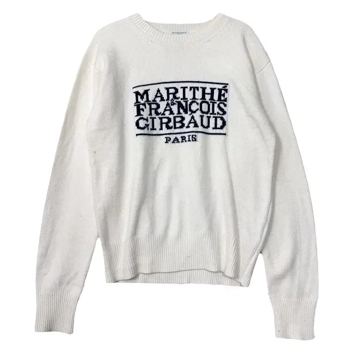 마리떼 프랑소와 저버 프린팅 울 니트 S 상품이미지1