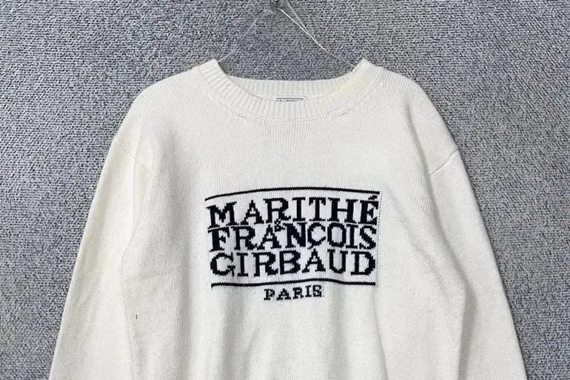 마리떼 프랑소와 저버 프린팅 울 니트 S 상품이미지3