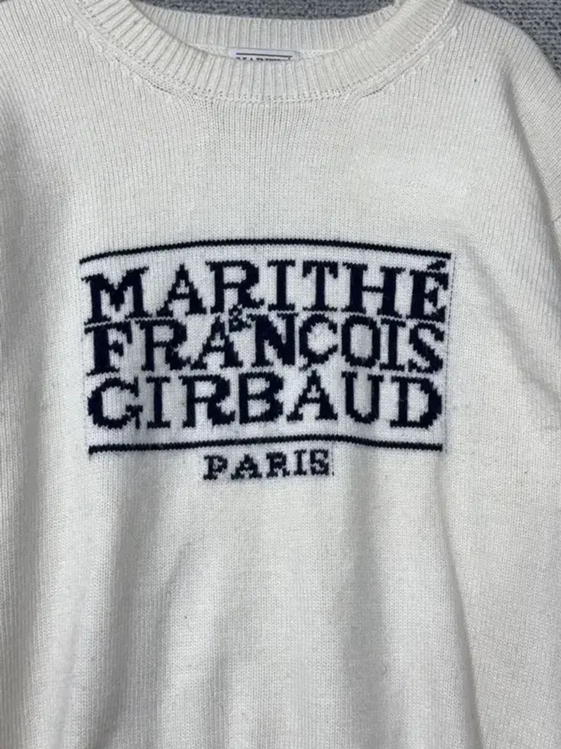 마리떼 프랑소와 저버 프린팅 울 니트 S 상품이미지6