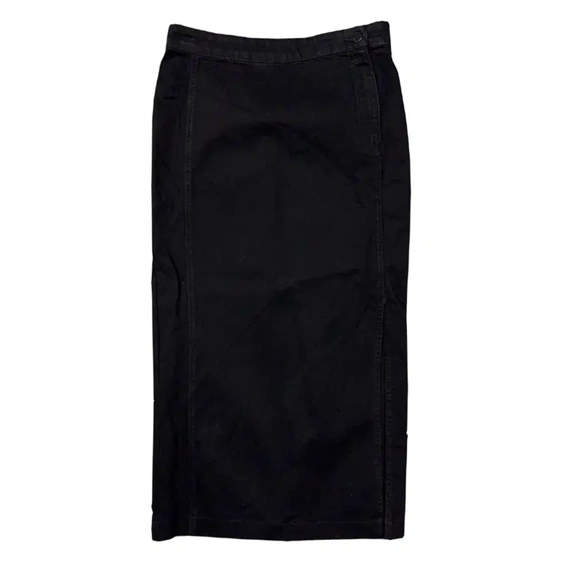 엠포리오 아르마니 블랙 코튼 데님 스커트 70-92 상품이미지1