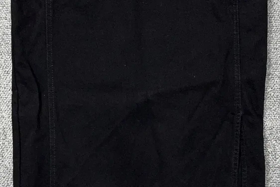 엠포리오 아르마니 블랙 코튼 데님 스커트 70-92 상품이미지4