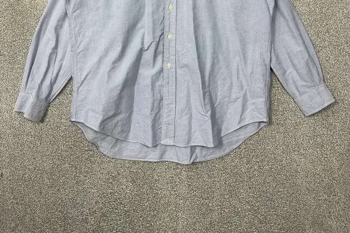 폴로 블레어 핏 라이트 블루 오버 사이즈 옥스포드 셔츠 L 상품이미지4