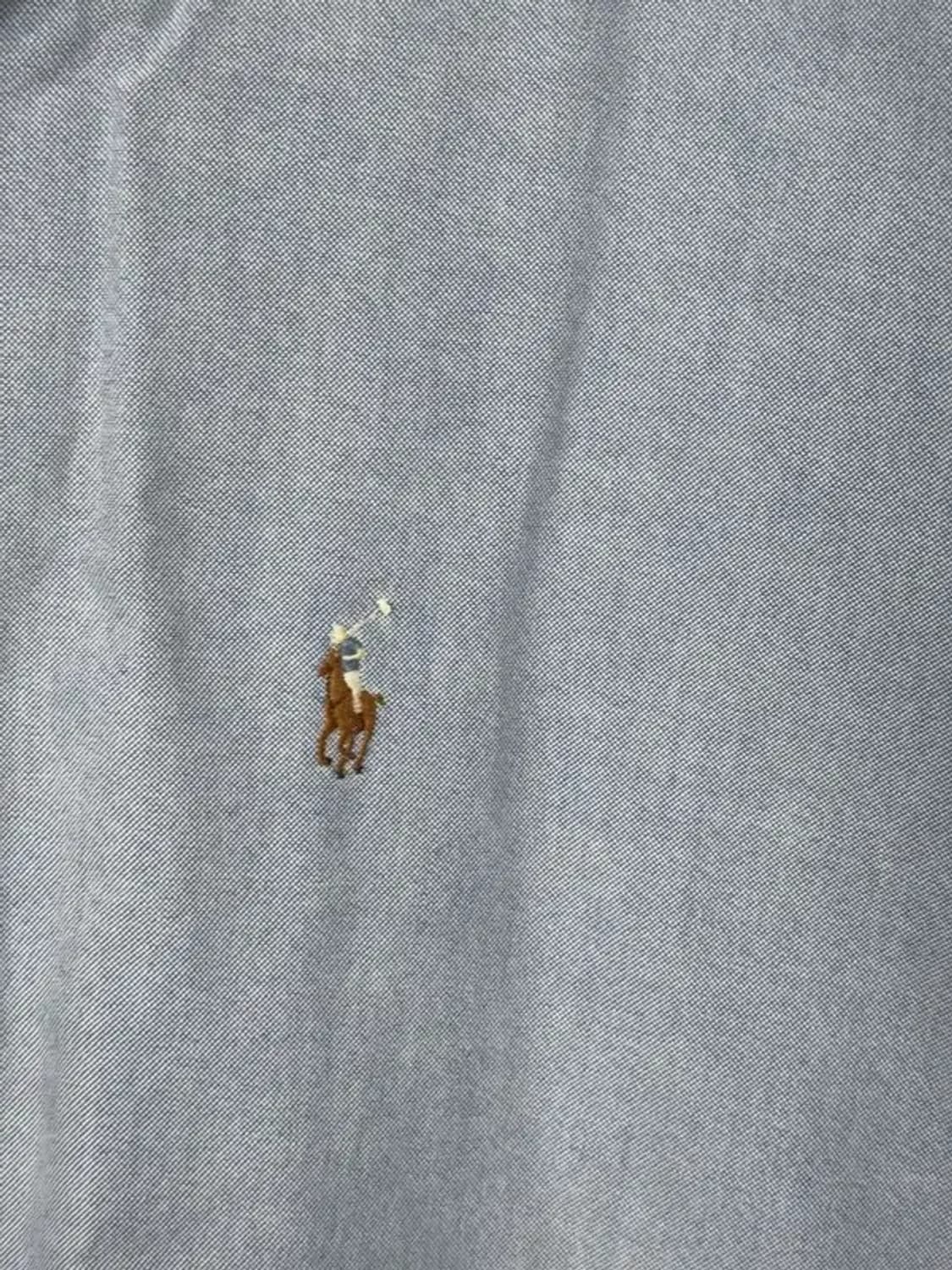 폴로 블레어 핏 라이트 블루 오버 사이즈 옥스포드 셔츠 L 상품이미지7