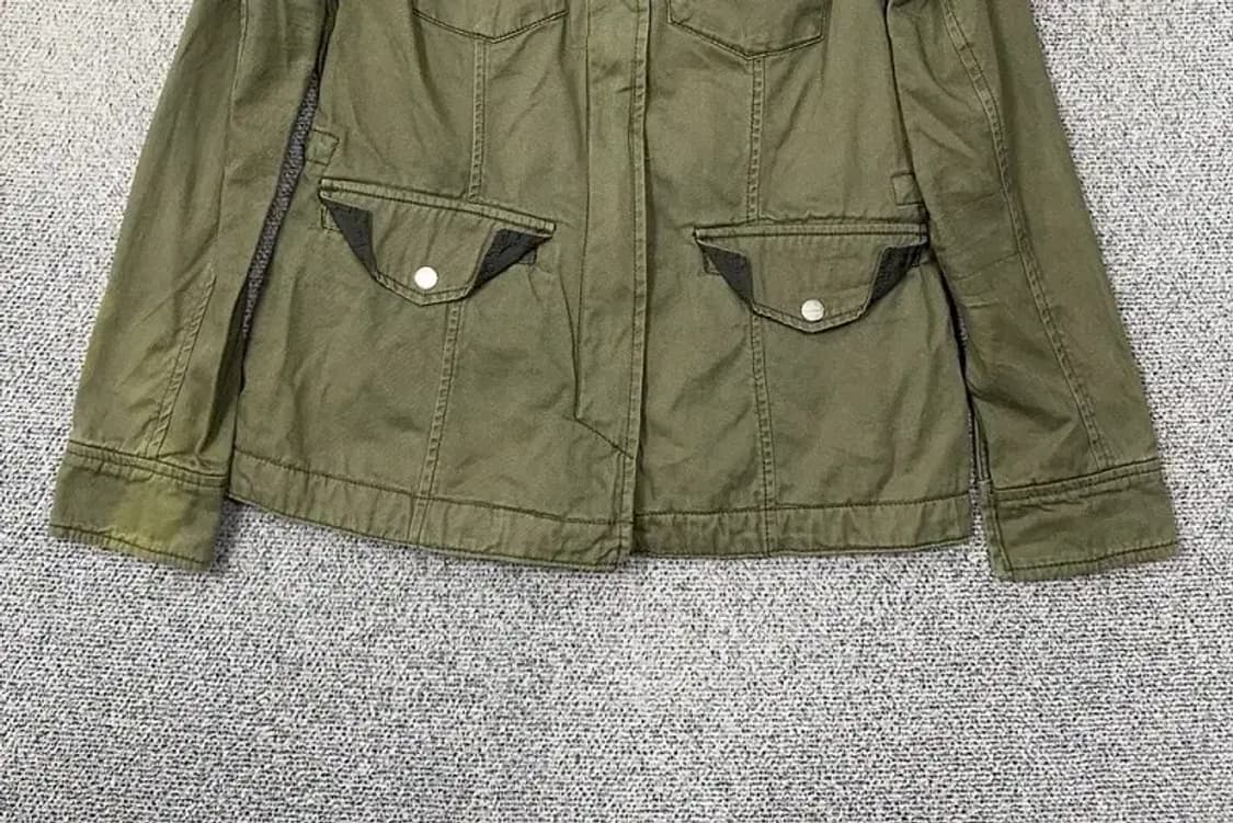 아베크롬비 카키 쿼드포켓 빈티지 필드 자켓 M 상품이미지4