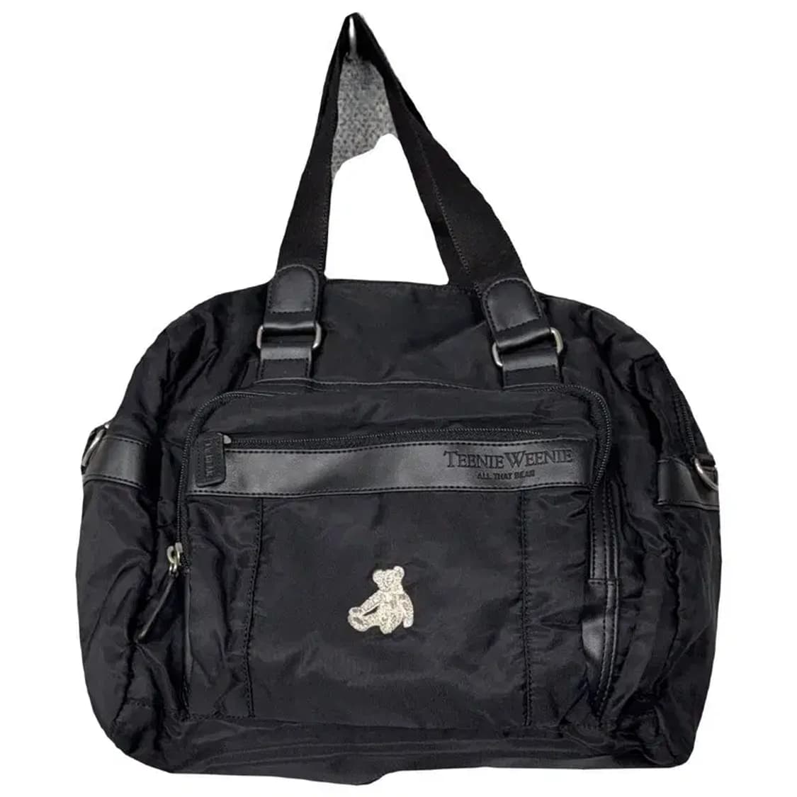 티니위니 블랙 베어 나일론 토트백 상품이미지1