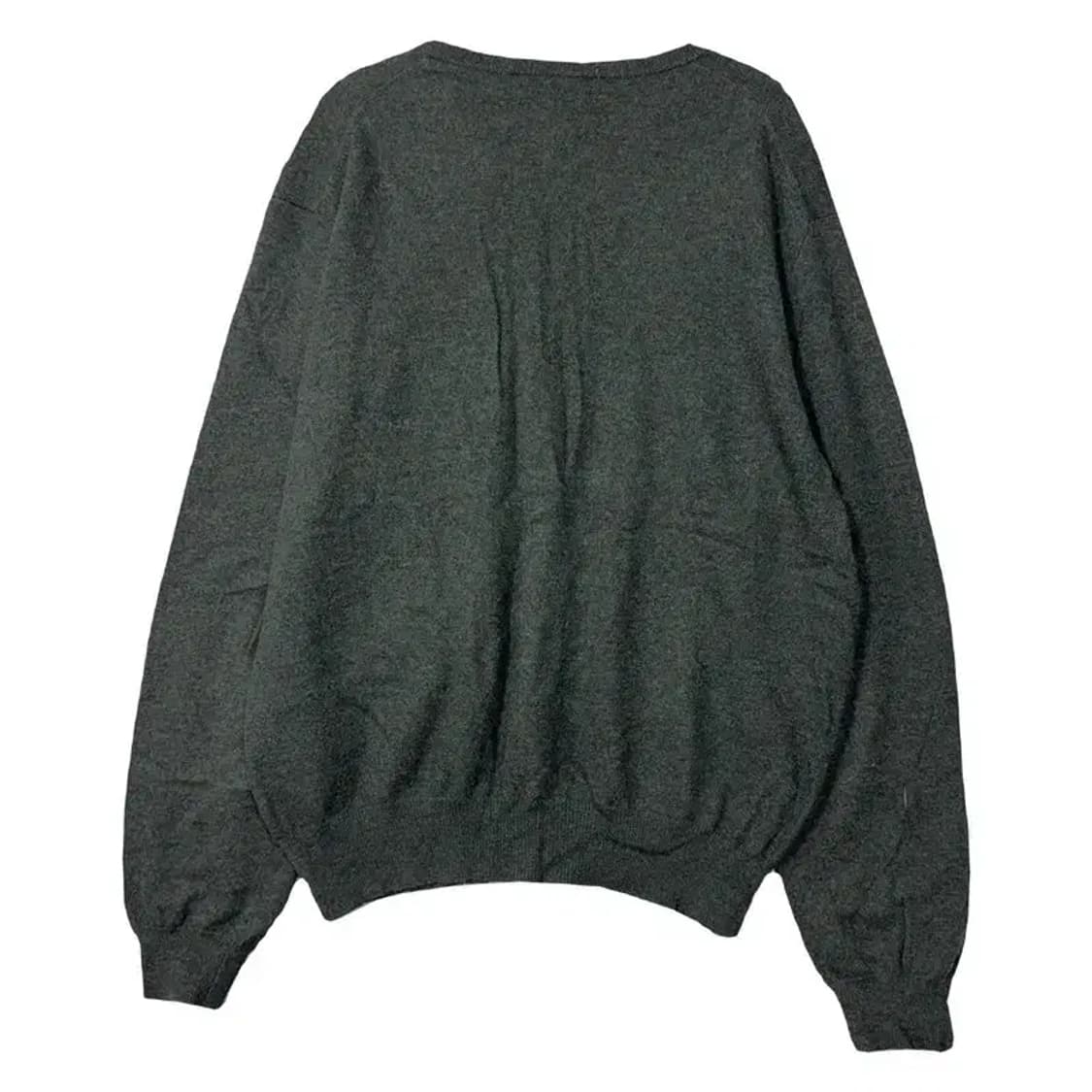 폴로 두산 빈티지 메리노울 그린 니트 L 상품이미지2