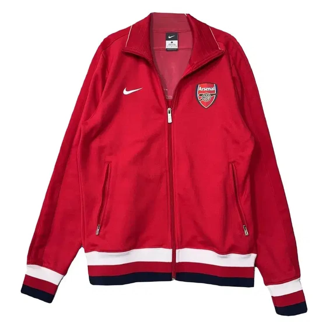 나이키 레드 바르셀로나 트랙탑 집업 저지 L 상품이미지1