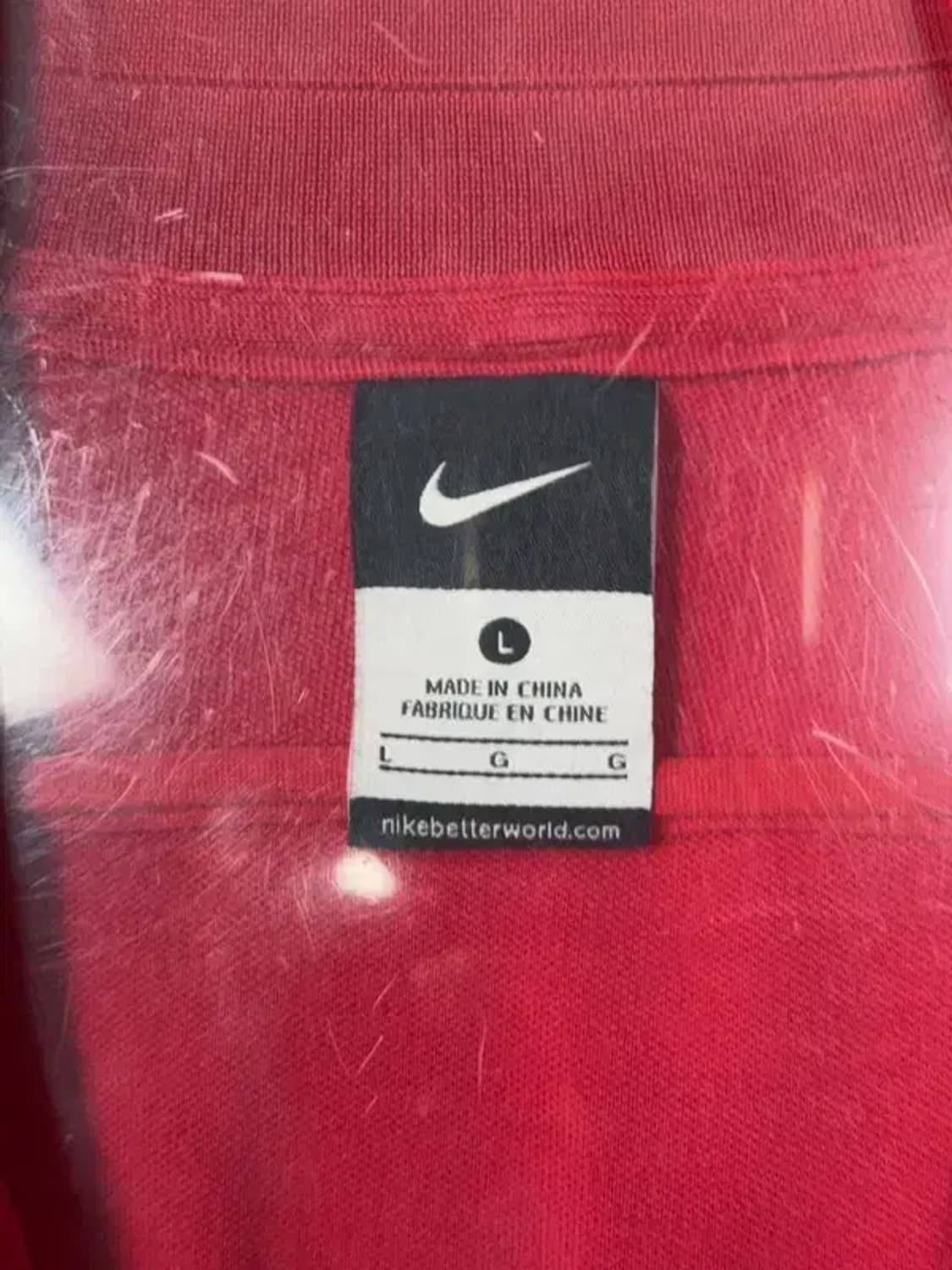 나이키 레드 바르셀로나 트랙탑 집업 저지 L 상품이미지9