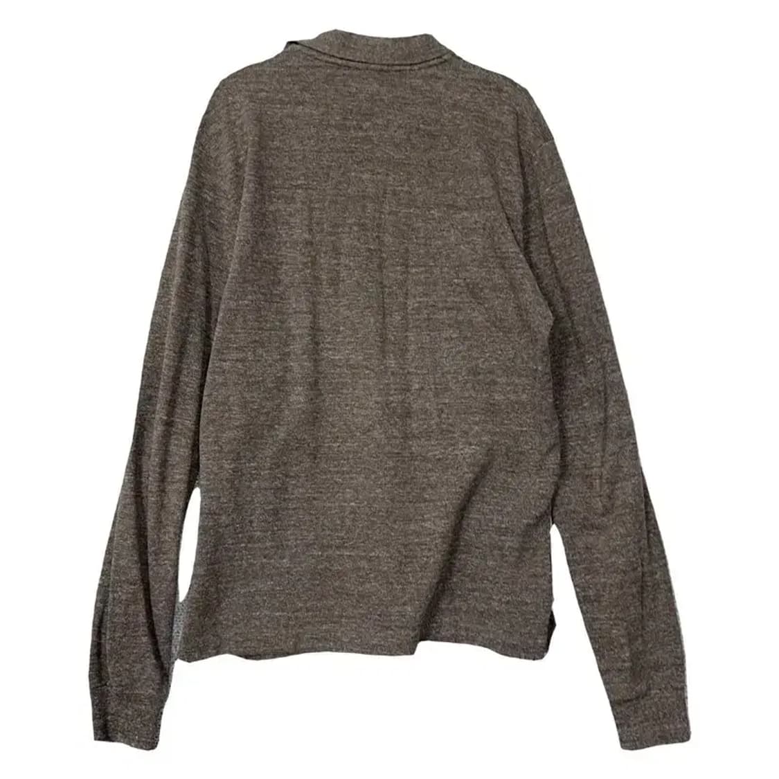 폴로 커스텀핏 브라운 로고 긴팔 카라티 S 상품이미지2