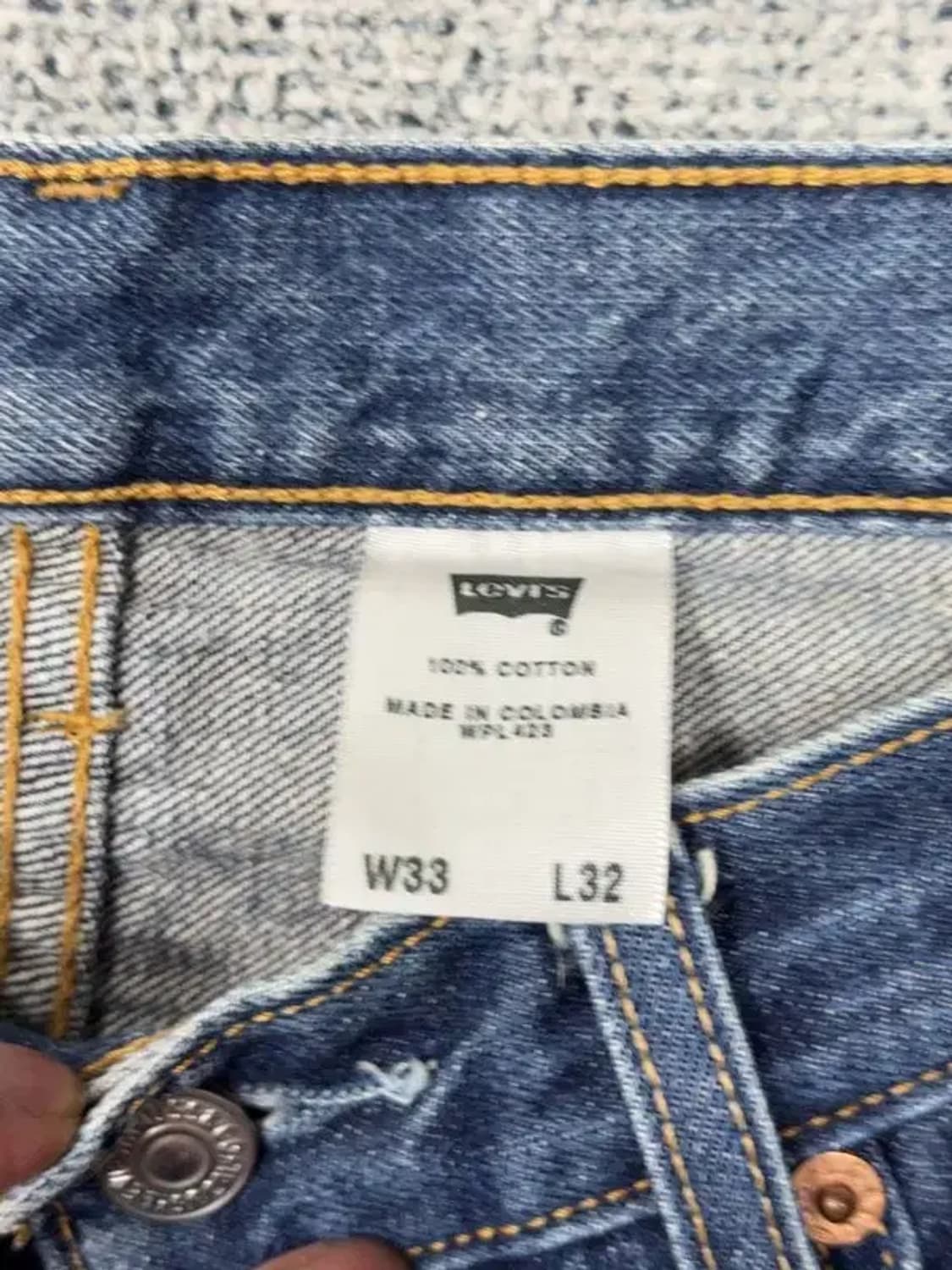 리바이스 501 00s 빈티지 데님 팬츠 33 32 상품이미지7