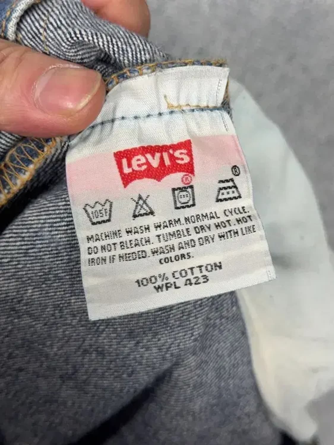 리바이스 501 00s 빈티지 데님 팬츠 33 32 상품이미지8