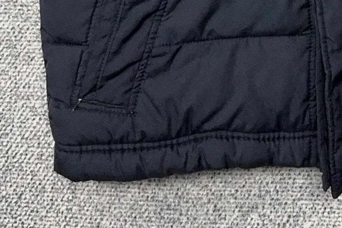 아베크롬비 네이비 자수 로고 패딩 조끼 S 상품이미지6