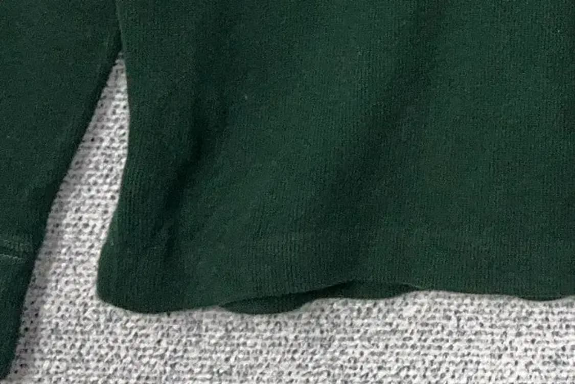 폴로 그린 로고 반집업 코튼 니트 S 상품이미지6