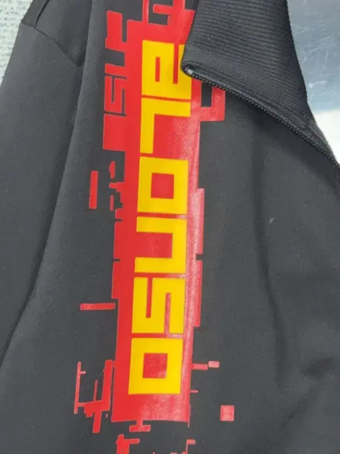 페라리 프린팅 블랙 트랙탑 집업 저지 M 상품이미지6