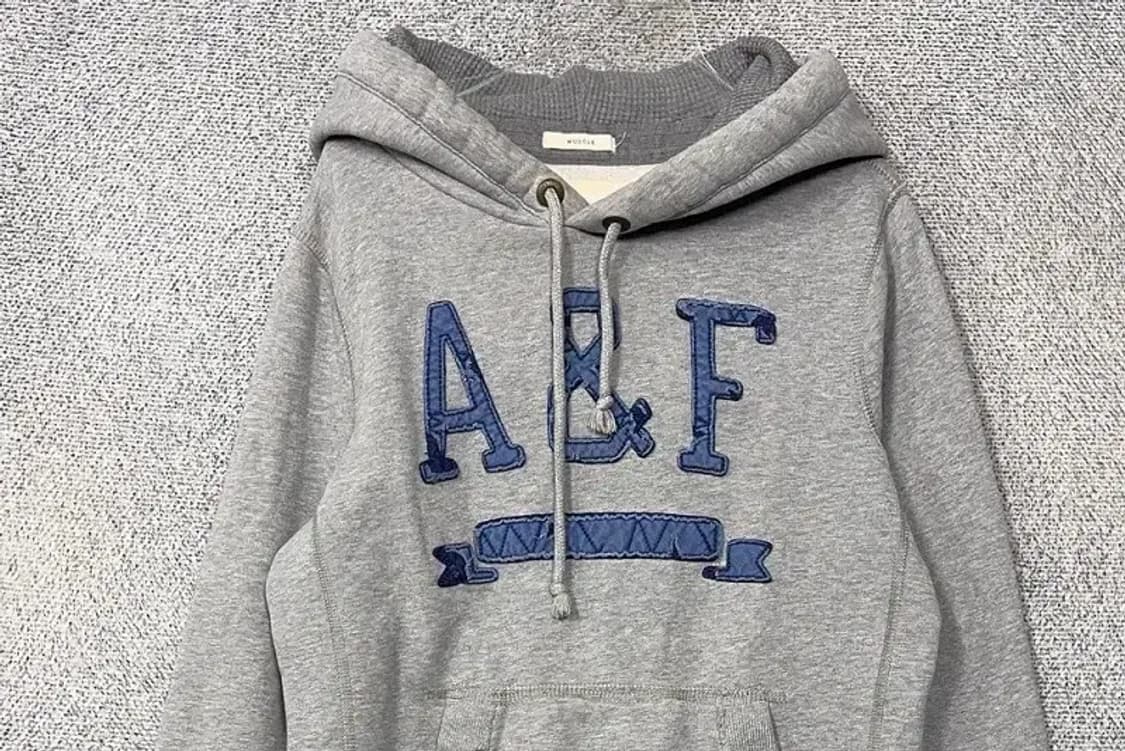 아베크롬비 자수 로고 빈티지 Y2K 후드티 SMALL 상품이미지3