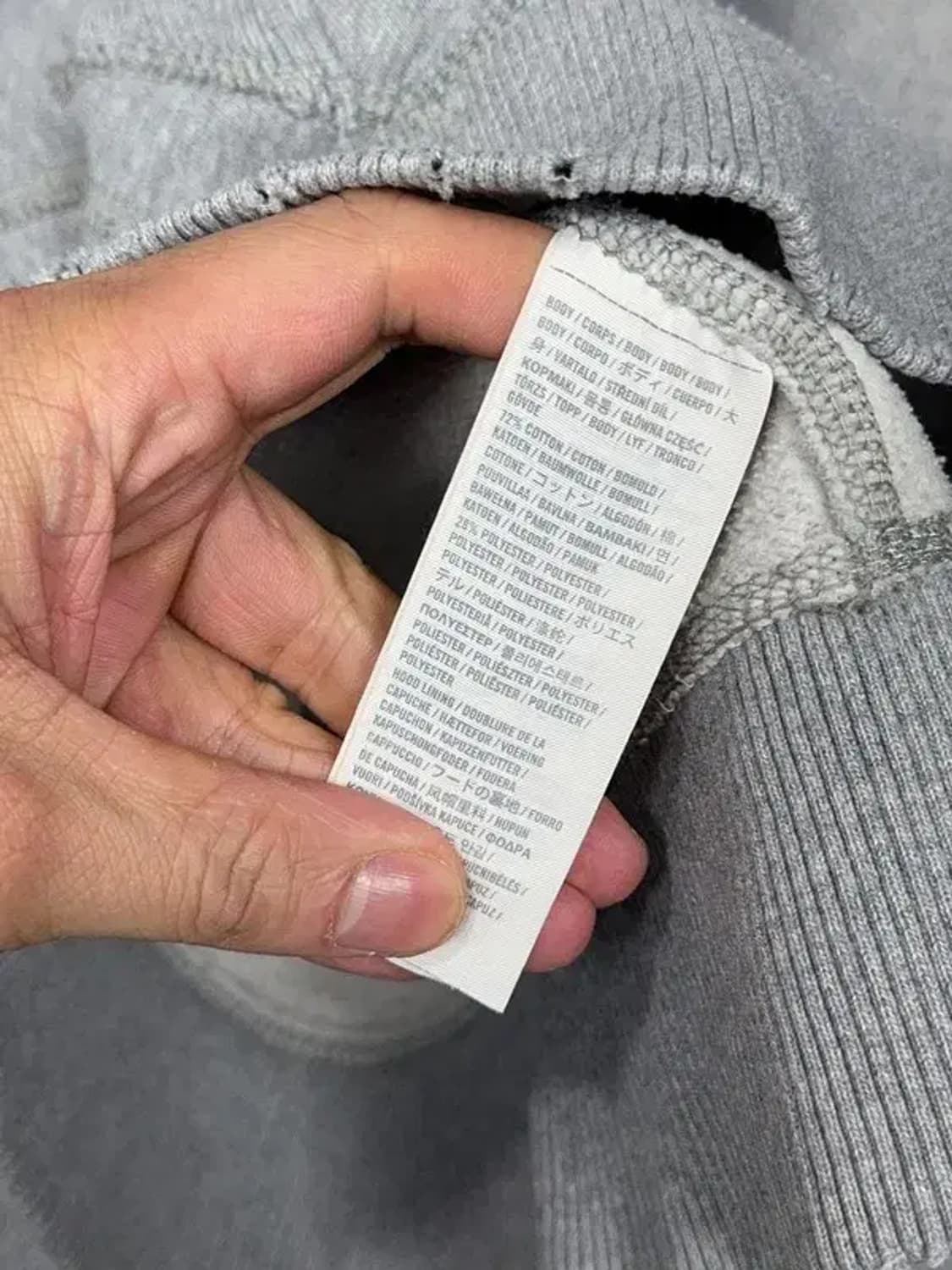 아베크롬비 자수 로고 빈티지 Y2K 후드티 SMALL 상품이미지7