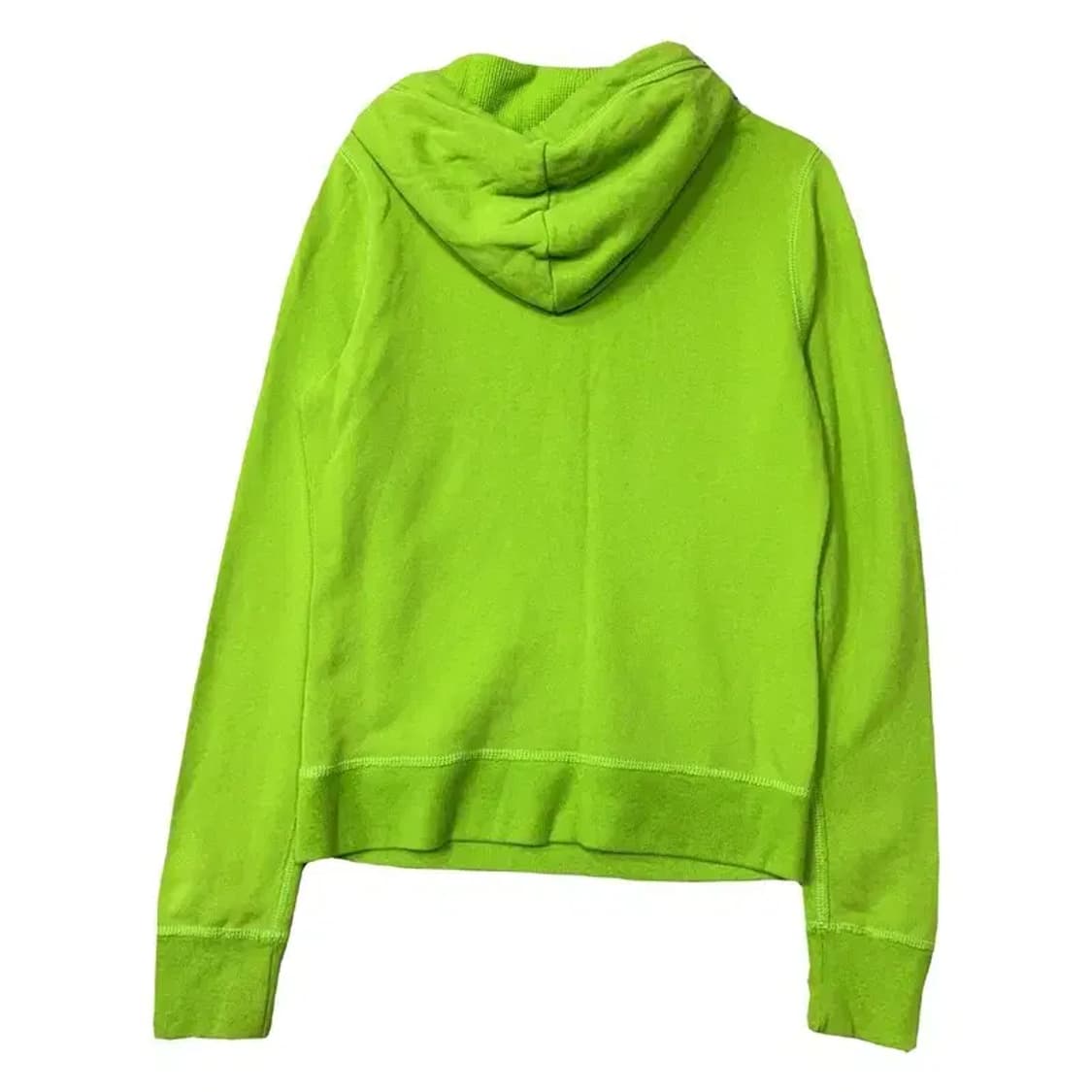 홀리스터 빈티지 그린 자수 Y2K 후드티 S 상품이미지2